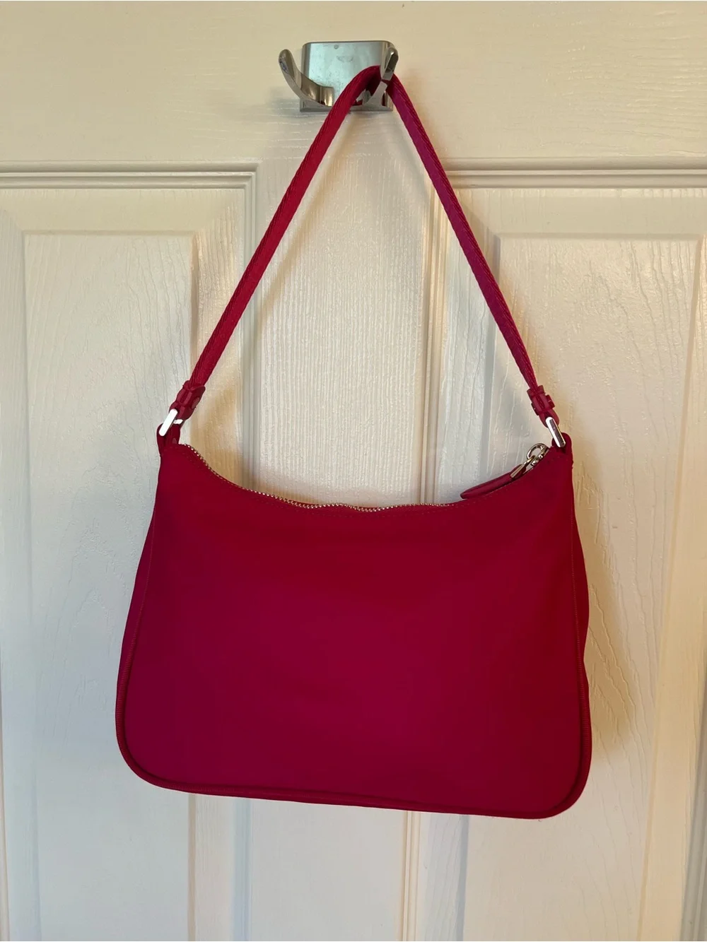 kate spade Raspberry Pink Shoulder Bag with Gold Hardware
